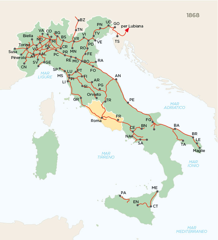 estensione della rete ferroviaria italiana nel 1868.jpg